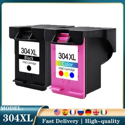 304XL Ink Cartridge Compatible for HP304 HP 304 XL Envy 5010 5020 5030 5032 5034 Deskjet 2632 2630 2620 3720 3721 3723 printer