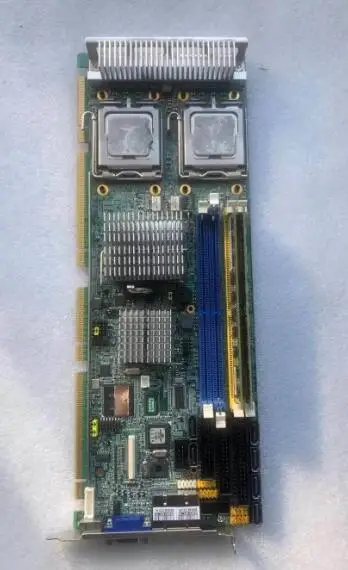 

PCE-7214 100%OK IPC Board PCE-7214G2 REV.A1 Full-size CPU Card ISA Industrial Embedded Mainboard PICMG3.0 With CPU 2LAM