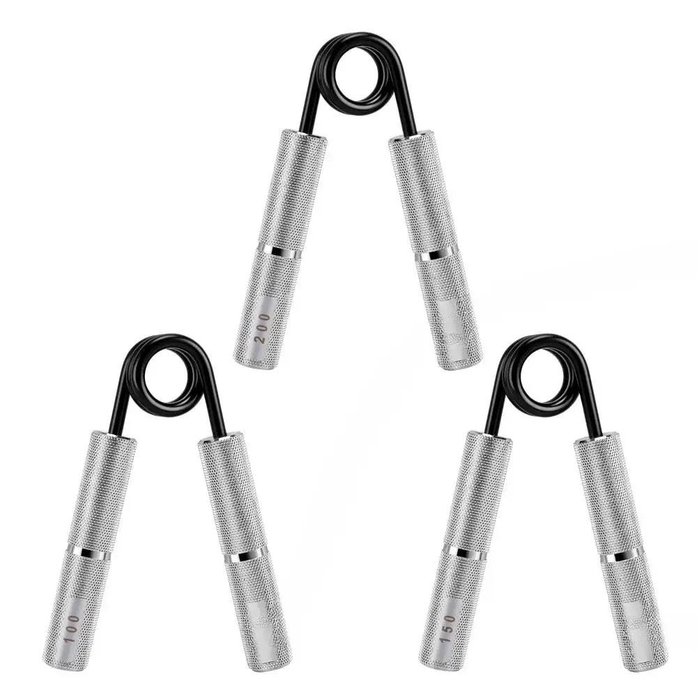 مجموعة أدوات القابض اليدوية الاحترافية المكونة من ثلاث قطع، تمرين المعصم والساعد، تحسين قوة القبضة، وبناء قبضة قوية