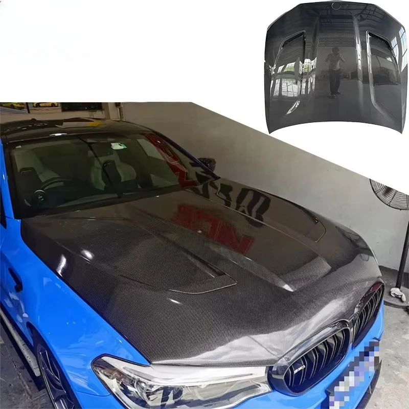 

G30 F90 M5 CS Style Carbon Fiber Machine Cover Hood Engine Bonnet for 5 Series G30 G38 F90 M5