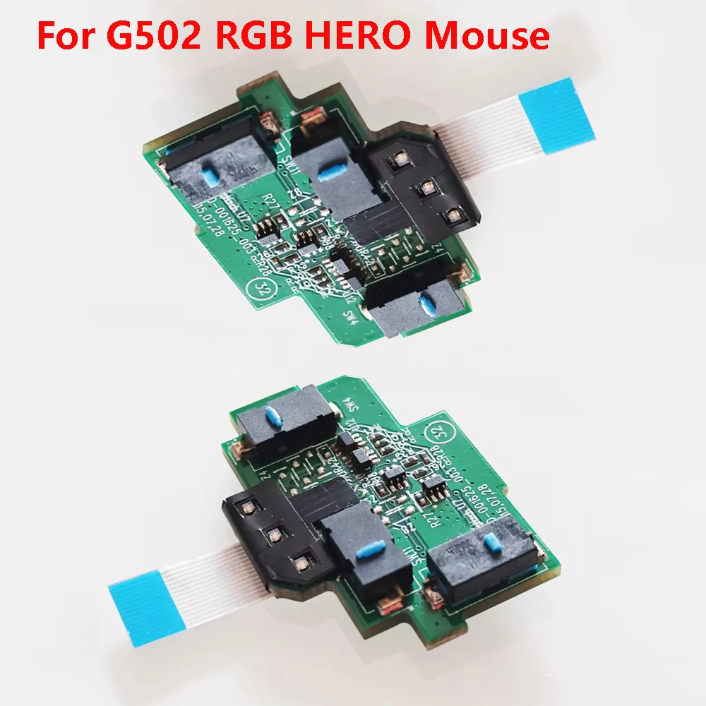 

Для G502 HERO мышь, сменная кнопка, печатная плата, материнская плата - проводные боковые клавиши, печатная плата для Logitech G502 HERO RGB, детали мыши