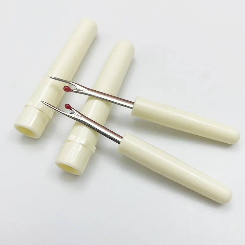 2pcs Seam Ripper Thread Sewing Stitch Cutter Unpicker Tool Plastic Craft Small size Sharp Stitches Removed Tool Safe