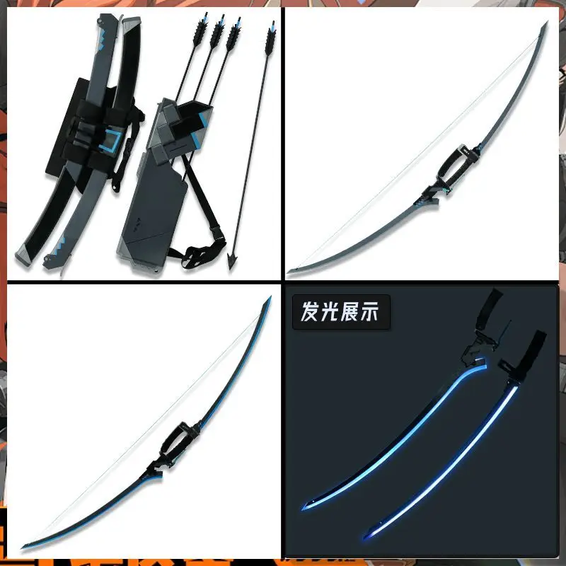 Asaba Harumasa Game Zenless Zone Zero Dual Weapon Sword Bow Sword Cannot Be Fired Double Form Halloween Christmas Party Role Play Weapon Props