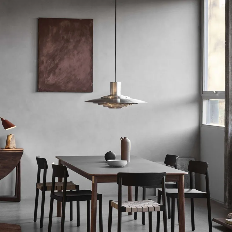 Modern Creative Minimalist Designer Style Solid Wood Chandelier Bedroom Study Makaron LED Pendant Light Home Decoration Lamps