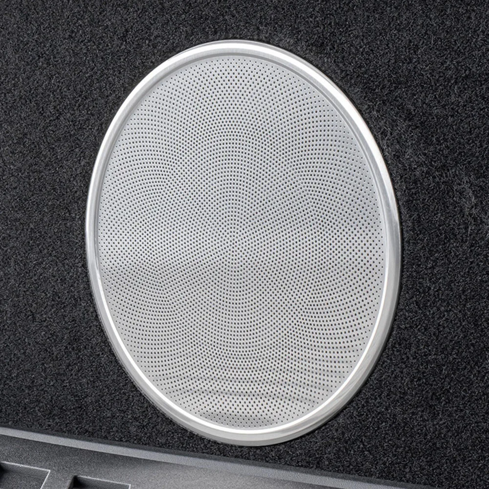 Trunk Horn Cover Fit For 2026 2027 VOYAH Passion S Stainless Steel Audio Decoration Cover Car Modification Supplies