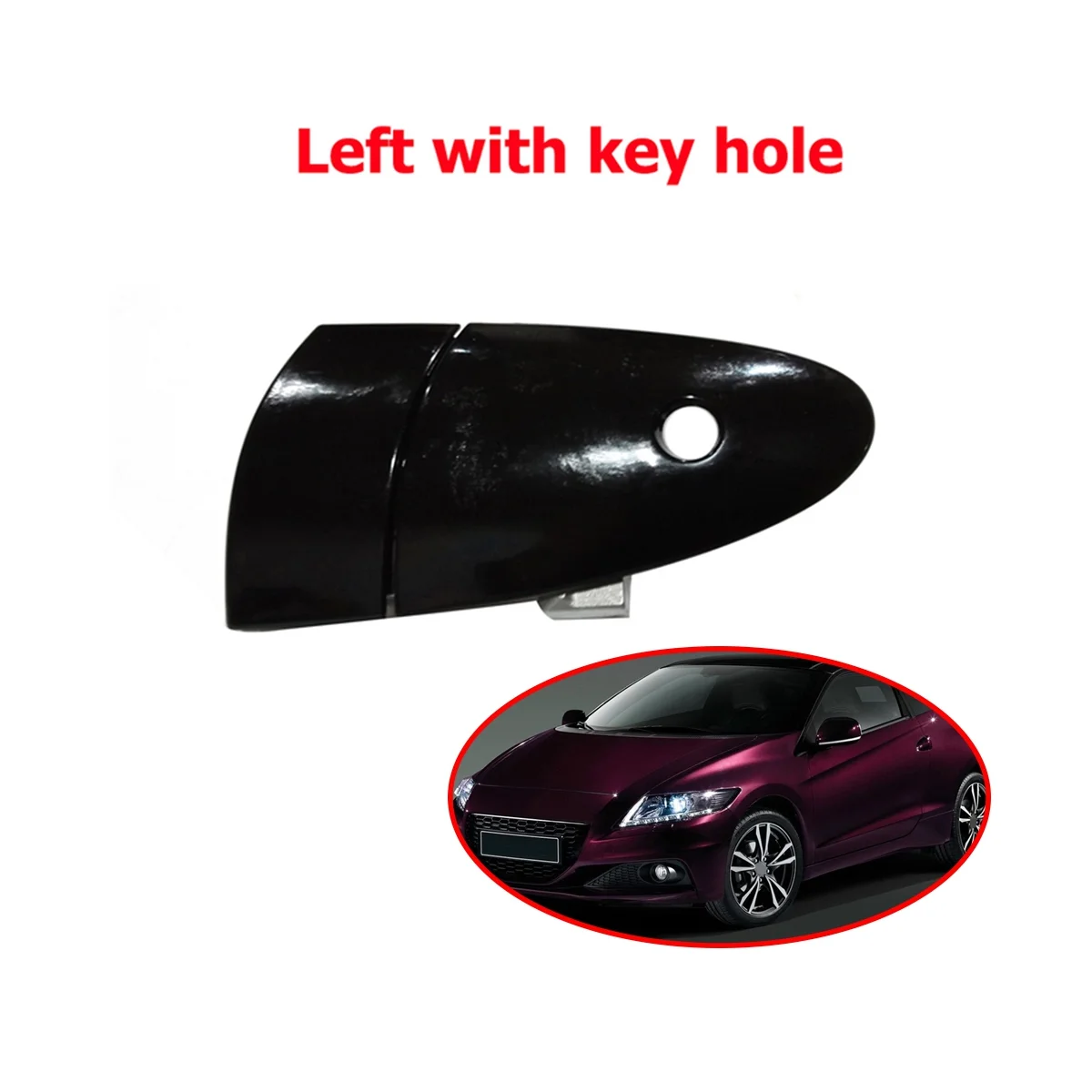 Car Door Outer Handle Assy with & No Key Hole for Honda CRZ CR-Z ZF1 ZF2 2011-2015 72141-SZT-003ZE 72181-SZT-G01ZC