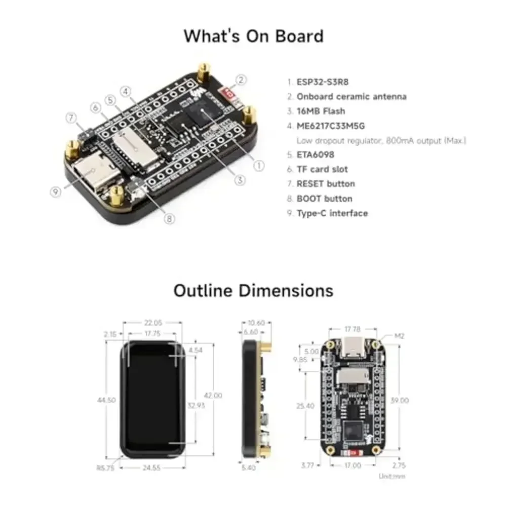 Esp32S-C6 1.47Inch …