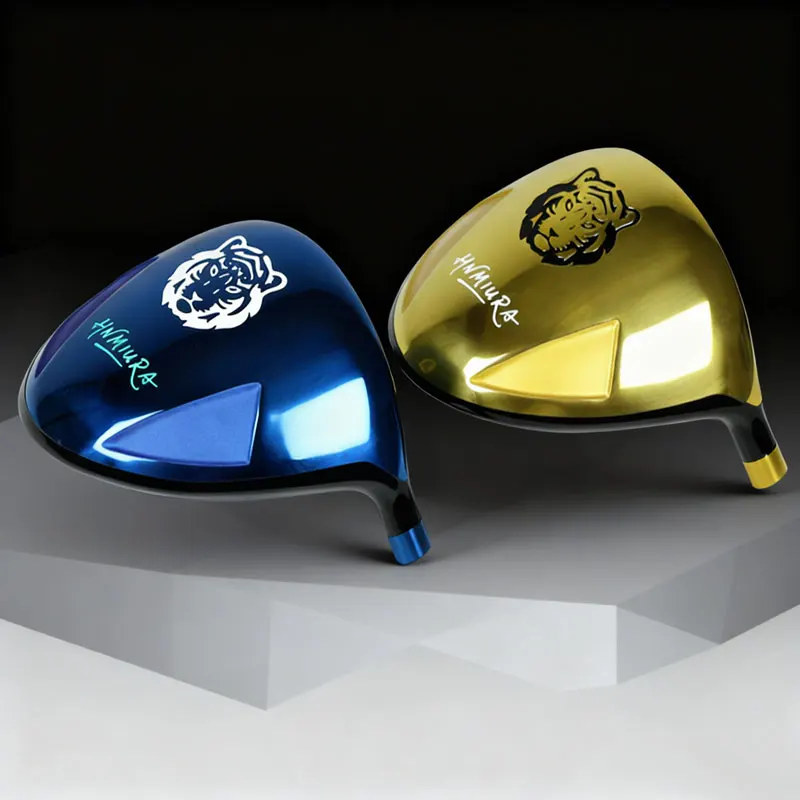 

Golf Driver Head Right Handed HN Blue or Gold Golf Head 10.5 or 9.5 Degrees Golf Clubs Head and Golf Headcover No Shafts