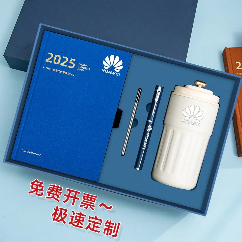 2025 new notebook calendar book 365 days diary notebook cross-border daily office diary almanac planners agenda planner