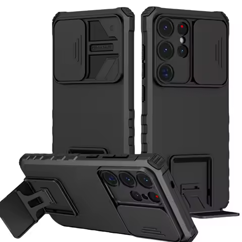 Accurate Cutouts Hard Case for Samsung Galaxy S25 Ultra S24 Plus S23 FE S22 A56 A16 A36 5G A15 A35 A55 A14 A54 A34 Black Cases
