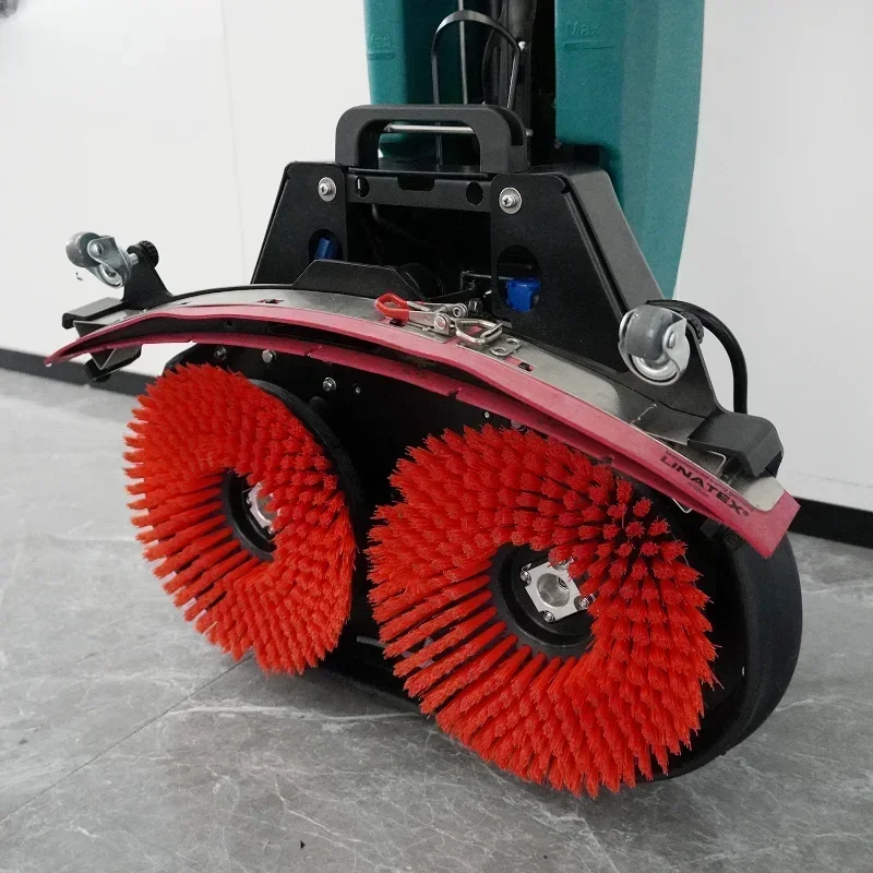 Office battery powerful suction auto scrubber supermarket cleaning equipment mini floor scrubber Hot sales