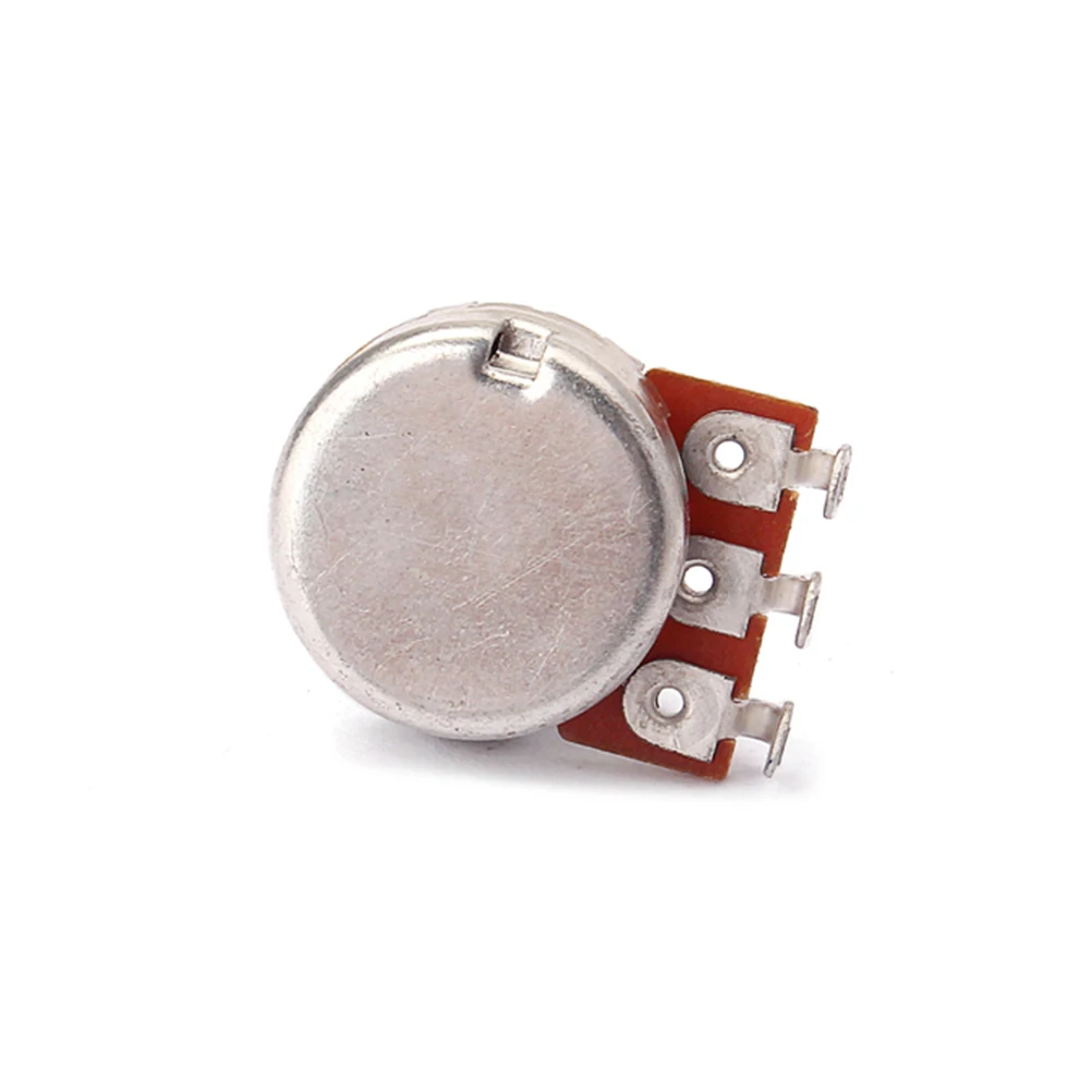 

A100k-Ohm Guitar Amp Potentiometer Audio Volume Control Split Shaft Coarse Knurling 18mm Gp203