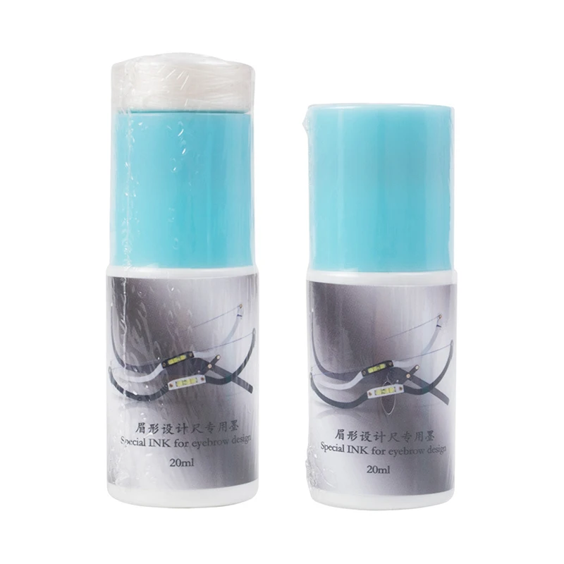 Mapping Measuring Brow String Tattoo Pigment Ink Wipe Bottle For Microblading Permannet