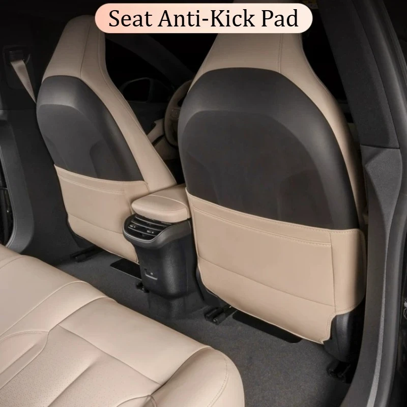 Car Seat Anti Kick Pad Seat Rear Discharge Trend Cover For NIO ET5/ET5 Touring Car Interior Decoration Modification Accessories