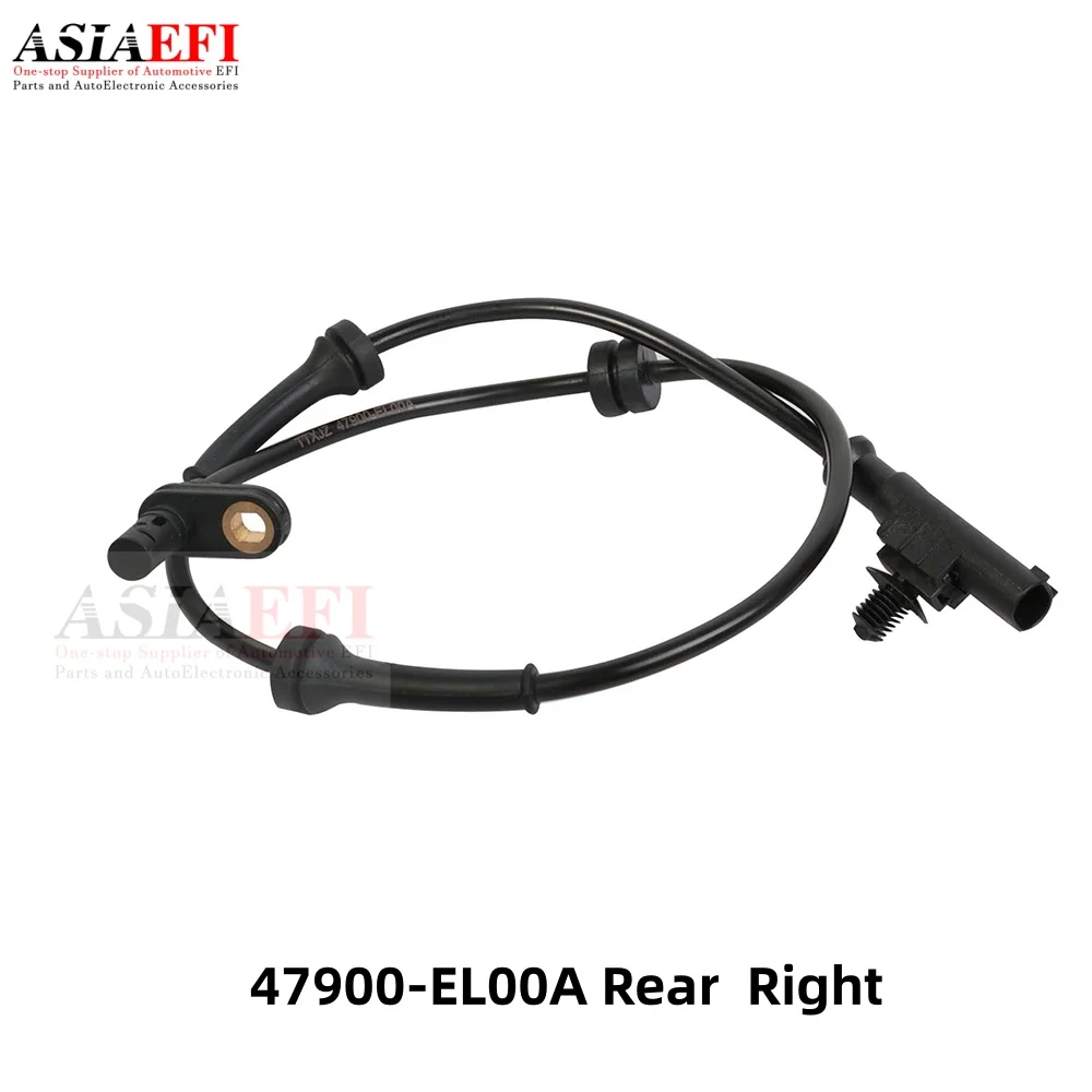 High quality OEM 47900-EL00A 47901-EL00A Rear Left Right ABS Wheel Speed Sensor for Nissan Tiida 07-18 Versa 07-12 47900EL00A