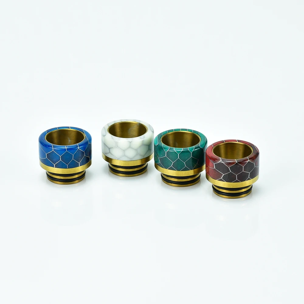 810 drip tip brass resin material for QP KaLi V2 28mm rda Dead Rabbit v3 RDA Dead Rabbit 3 RTA zeus x rta