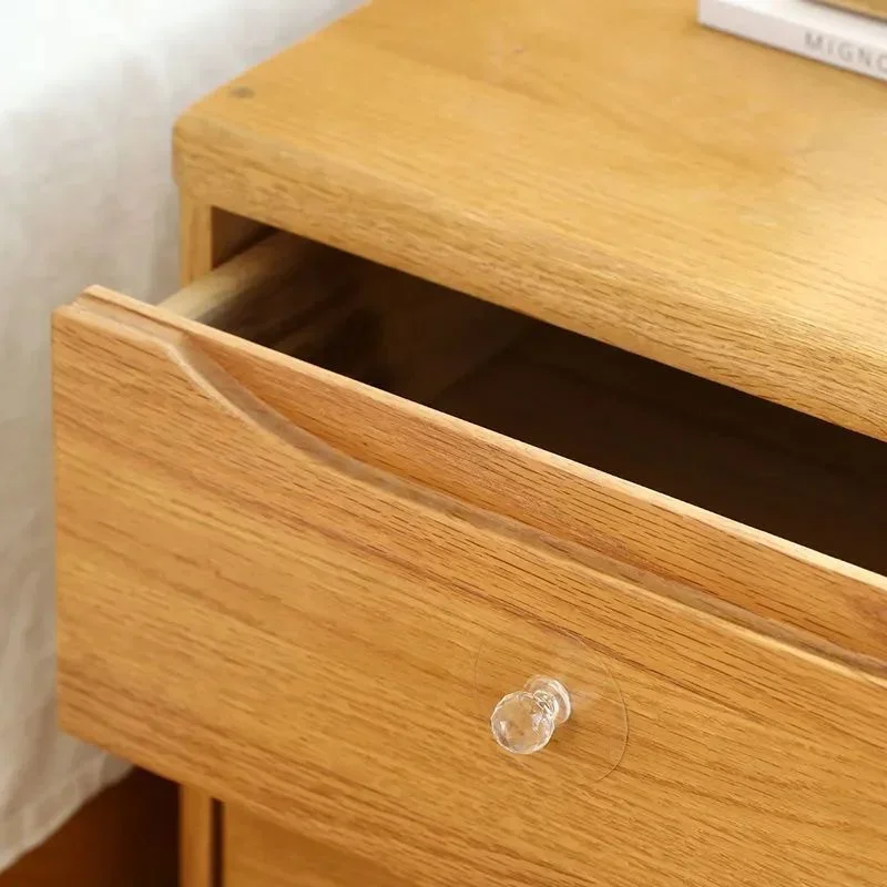 مقبض خزانة غير مرئي وحديث وبسيط عالي الجودة - سحب صغير ذاتي اللصق بدون حفر للأدراج والخزائن والأبواب المنزلقة