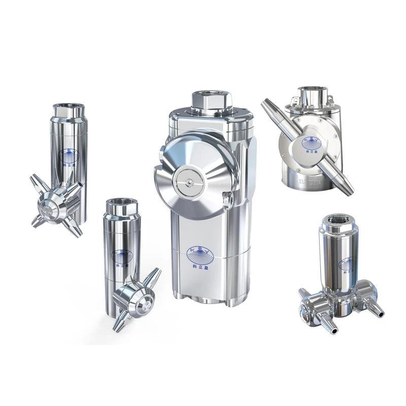 High Impact 3D Rotary Tank Washer, 360 Degree Spray Nozzle For Vessel, Storage Tank & Reactor Cleaning