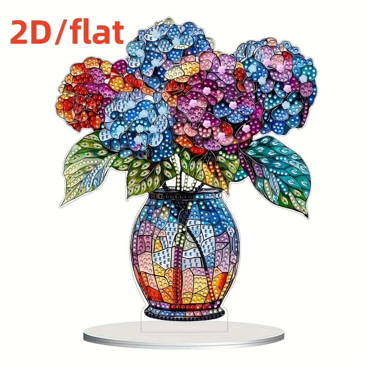 Artesanato DIY: Novo Kit de Decoração de Mesa com Diamantes e Strass para Casa e Escritório