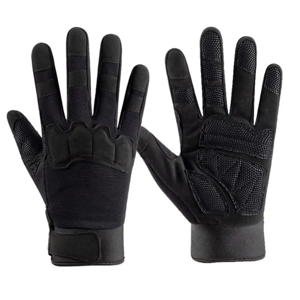 1Pair Outdoor Sports  Gloves Full Finger Mittens Touch-screen Outdoor Cycling Sports Training Protective Gloves dropship