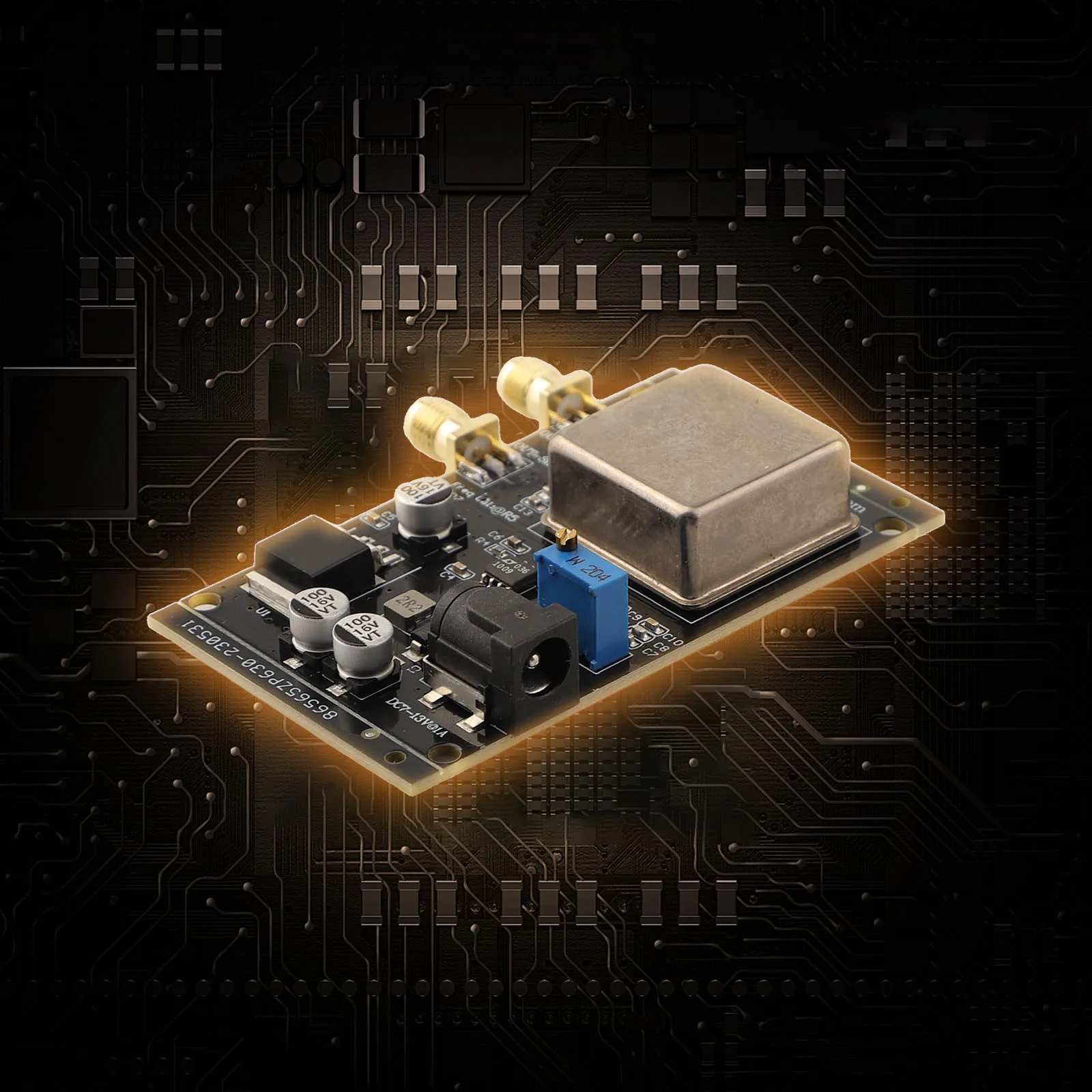 OCXO 10MHz For Frequency Standard Reference With For SMA Female Interface For Crystal Oscillator Board Audio Decoder And Radio