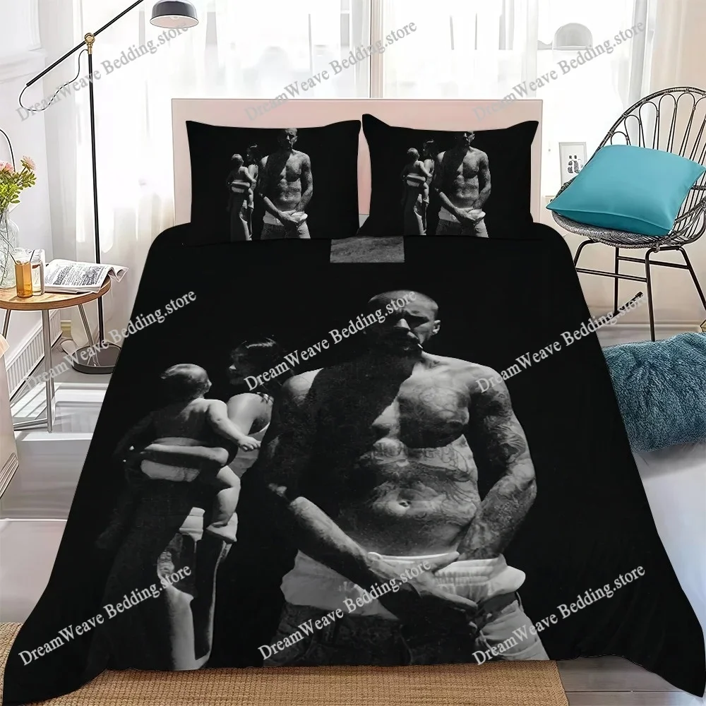 

Hot Singer J-Justin B-Bieber Swag Duvet Cover Set Home Style Bedding Soft Laundry Cotton Bed Student Dormitory Gift