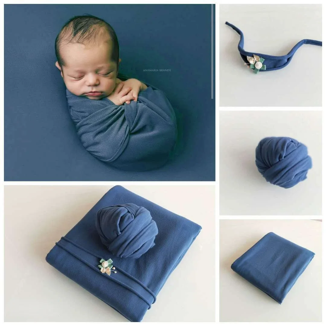 Newborn Photography Props  Wrapped Blanket Baby Full Moon 100 Days Photography Props Studio Photography Blanket.