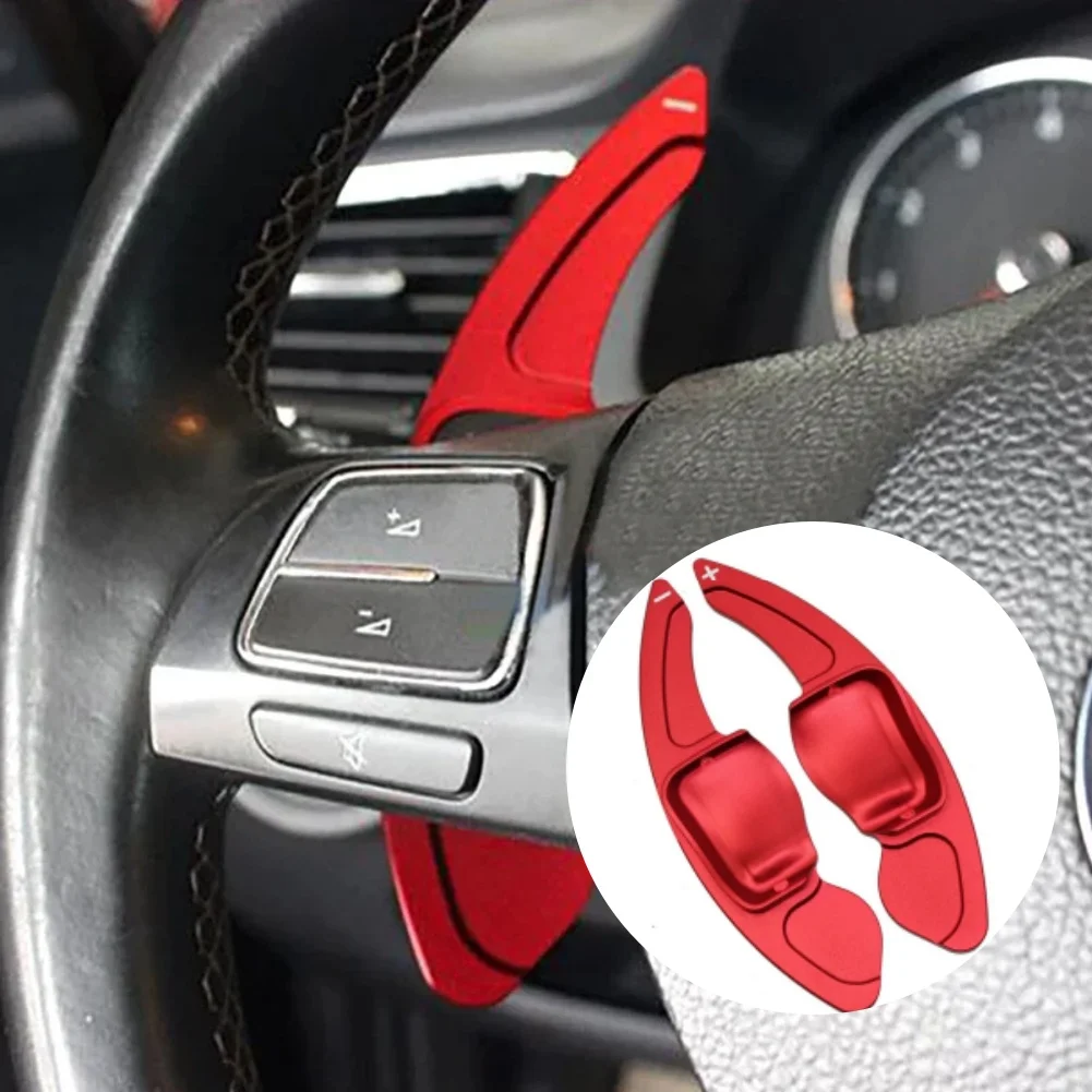 Aluminum Paddle Covers Gear Shift Extenders Performance Driving Upgrade Direct Fit Replacement Lightweight Metal Build