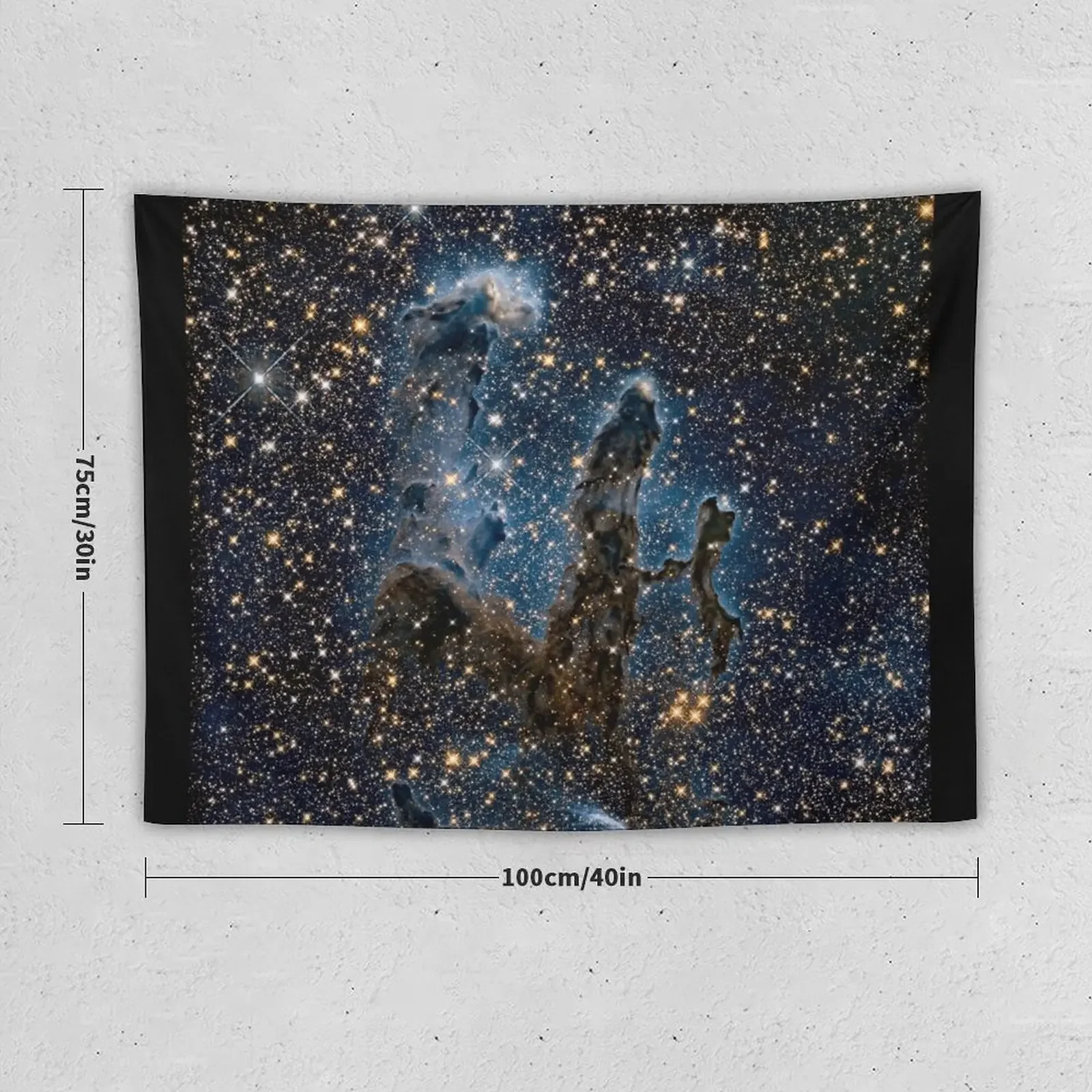 The Pillars of Creation - Eagle nebula Tapestry Bed Room Decoration Christmas Decoration For Bedroom Tapestry