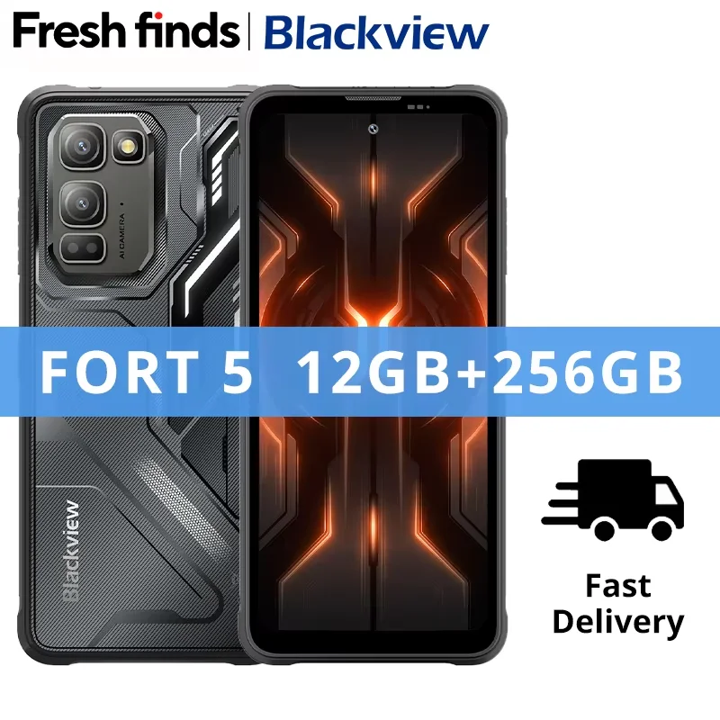 世界初公開】Blackview Fort 5 ラギッドスマートフォン 6.78インチ 2.4