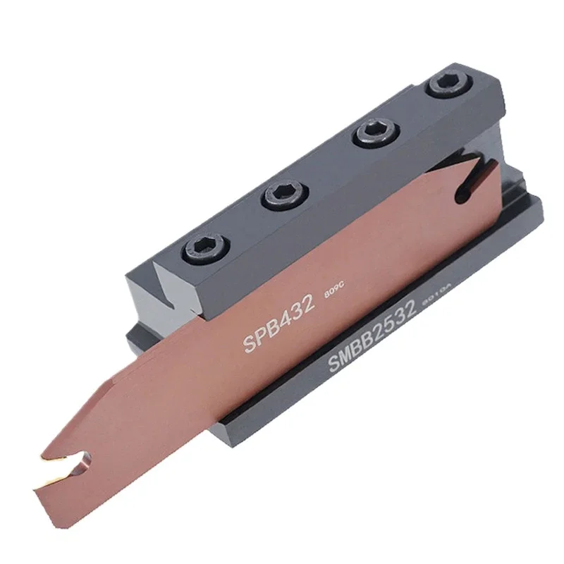 

SPB226 SPB326 SPB332 SPB432 SMBB2026 SMBB2526 SMBB2532 Grooving Cut-Off Cutter Holder SP300 200 NC3030 Lathe Turning Tool