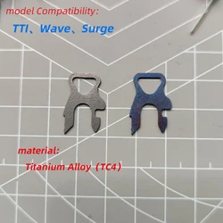 1 piece Titanium Alloy Lanyard Loop for Leatherman Charge TTI Wave Surge DIY Accessories