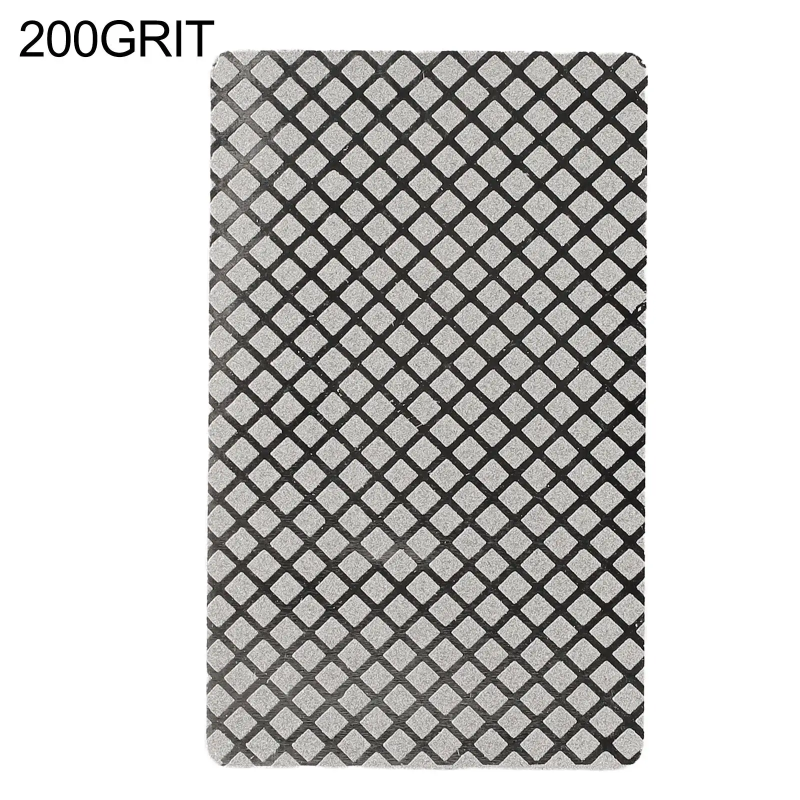 Niquelado Diamante Ening Stone Sheet, gancho e Loop Backing, Elevate Edge Precision Sharpening