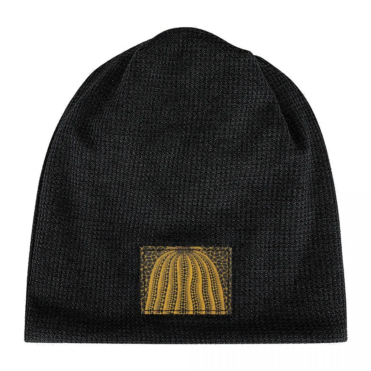 Yayoi Kusama Abstract Painting Men Women Adult Beanies Caps Fleece-Lined Bonnet Hat Warm Hip Hop Autumn Winter Skullies Hats