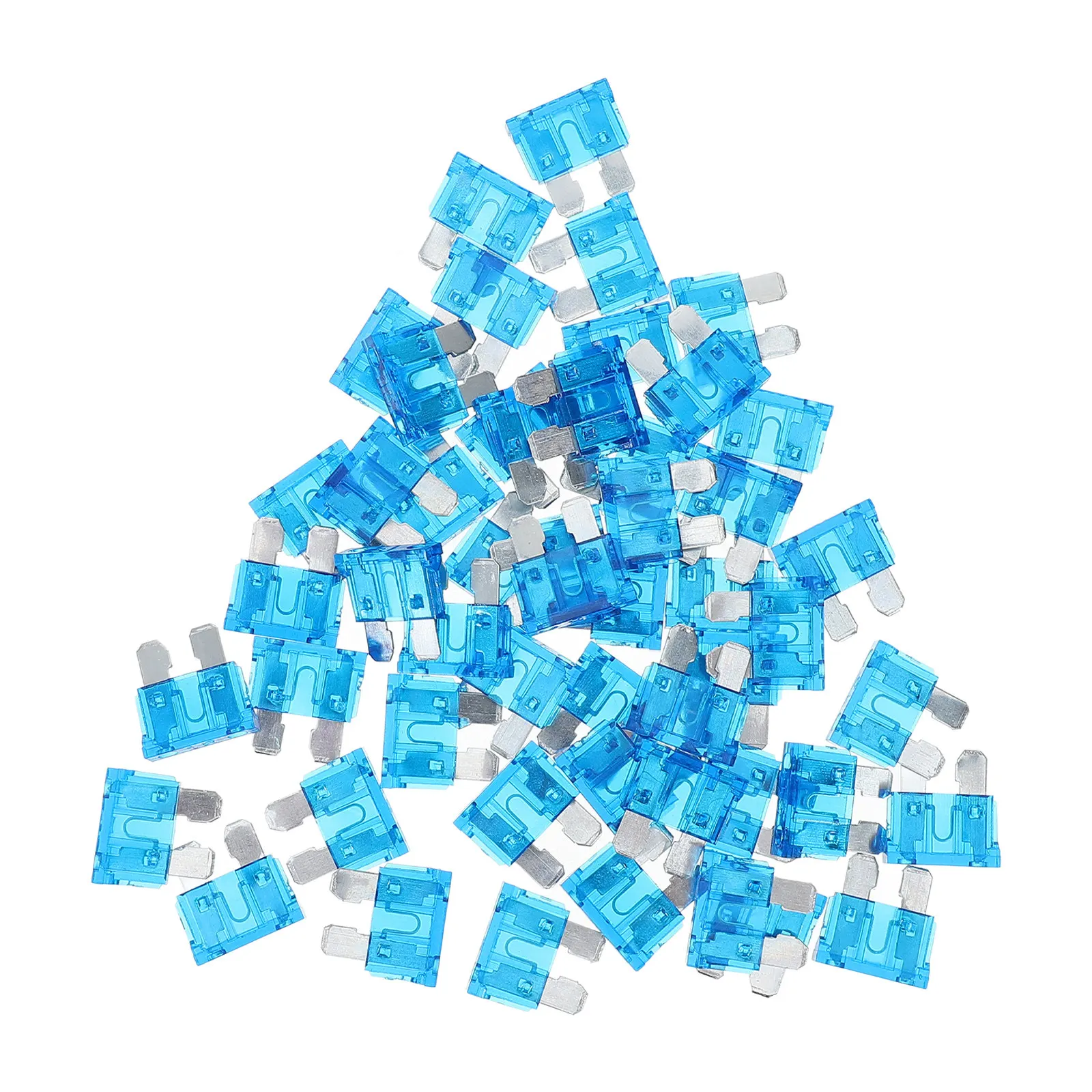 

100pcs Car -Type Automotive Blade Fuse For Truck Rv Boat Marine Vehicles Standard Vehicle Fuse Kit Replacement For Cars Suvs