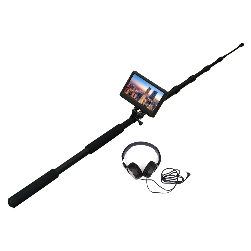 Full 1080P 5M Telescopic Pole Digital Infrared Camera Earthquake Rescue Equipment  CCTV Audio Video Life Detector