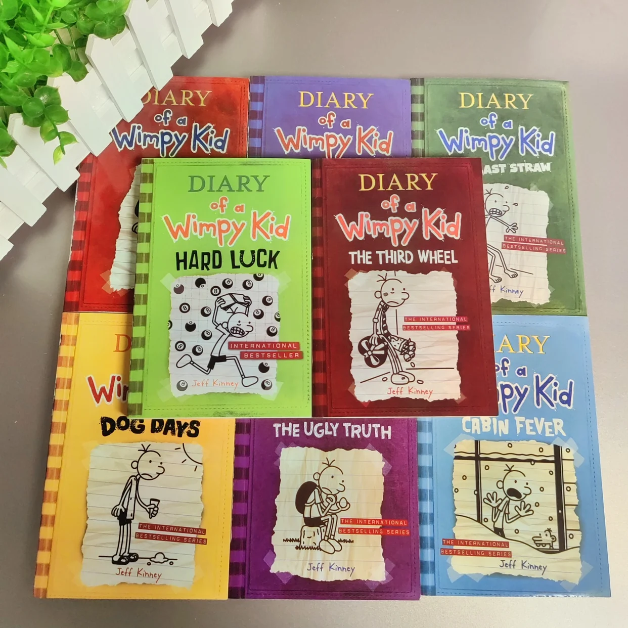 New 1-7/8-11/12-16/17-20 English Diary of A Wimpy Kid Comic Novel Storybook Children Reading Literature Gift Split Sale