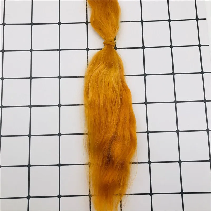 10 Grams / Bag 9 Colors Reborn Doll Mohair Wig DIY BJD OB11 Doll Reborn Baby Dolls Pure Mohair Black Gold Hair for Rebirth Doll