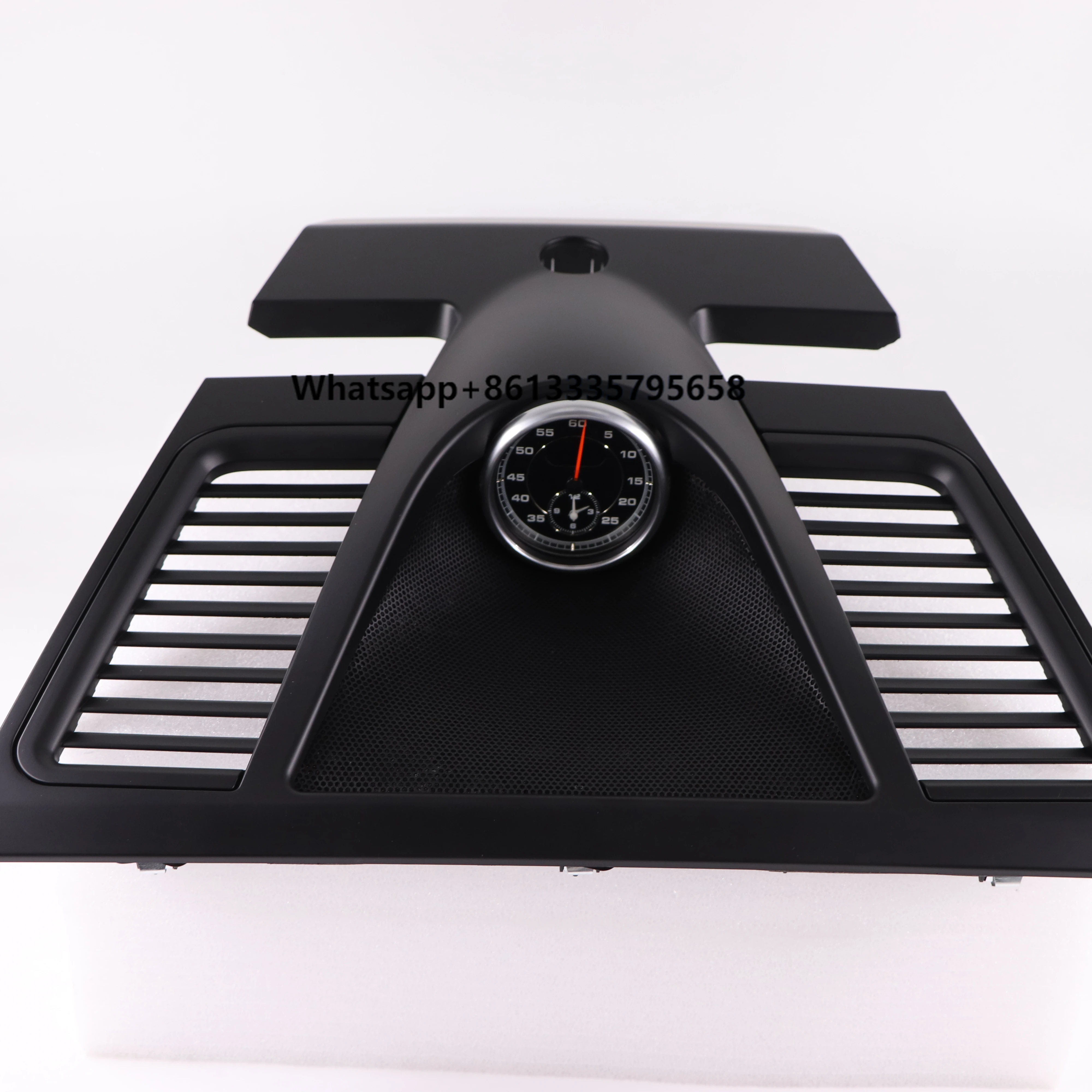 

Dedicated for Porsche Panamera 2010-2016 Analog Sport Chrono Stopwatch Clock Compass Dashboard Cover Interior Modification