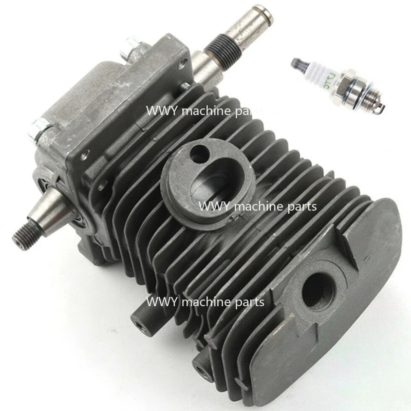 Suitable for Chainsaw MS018 MS180 170 017 Assembly Cylinder Block Liner Spark Plug Accessories 38mm