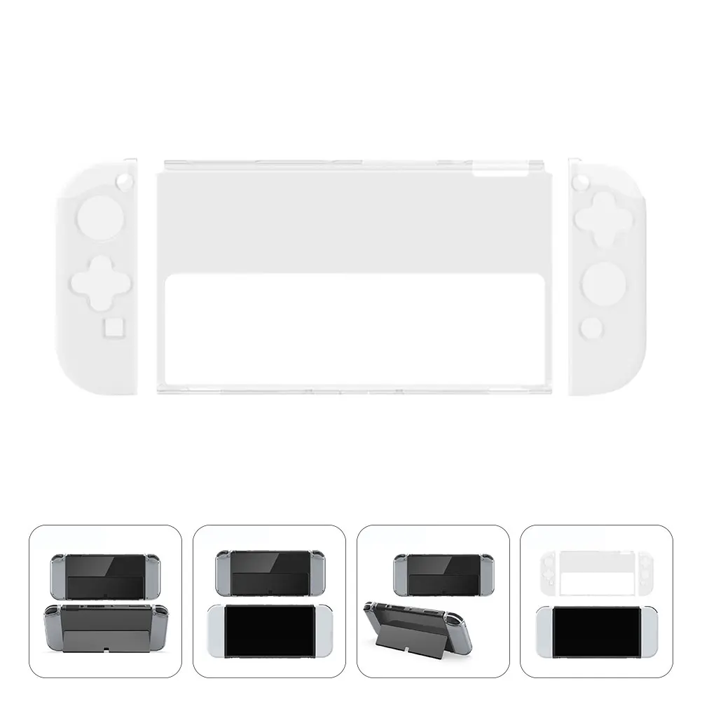 

Protective Set Precision Cut Outs Easy Access PC TPU Material Dust Resistant Gaming Console Accessories Hard Case For