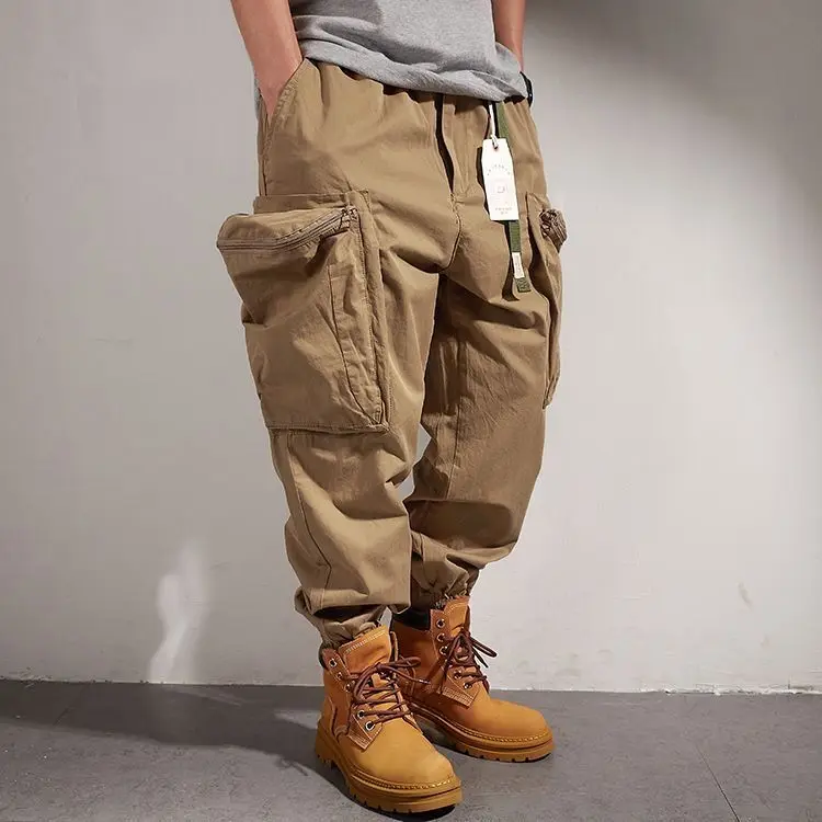 Men Tactical Camouflage Joggers Outdoor Ripstop Cargo Pants Working Clothing Hiking Hunting Combat Trousers Men's Streetwear