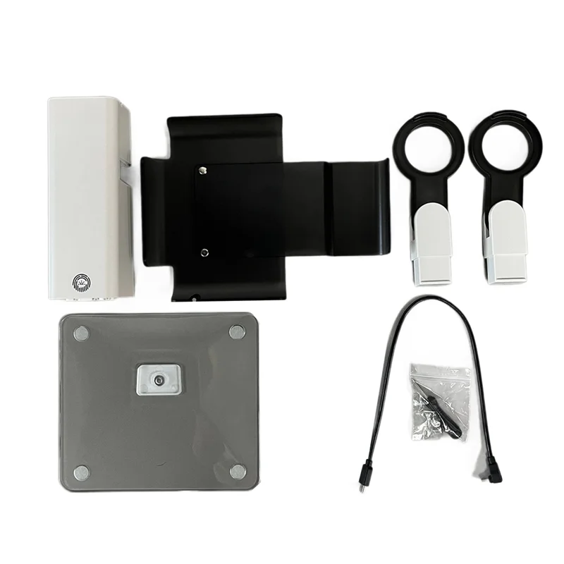 Soporte de ABSQ-VR para accesorios Meta Quest 3S, auriculares VR y controladores táctiles para soporte de pantalla Quest3 ajustable