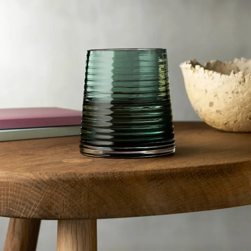 

Water Cup Kettle Crystal Glass Handmade Textured Cold Kettle Household Water Utensils Set