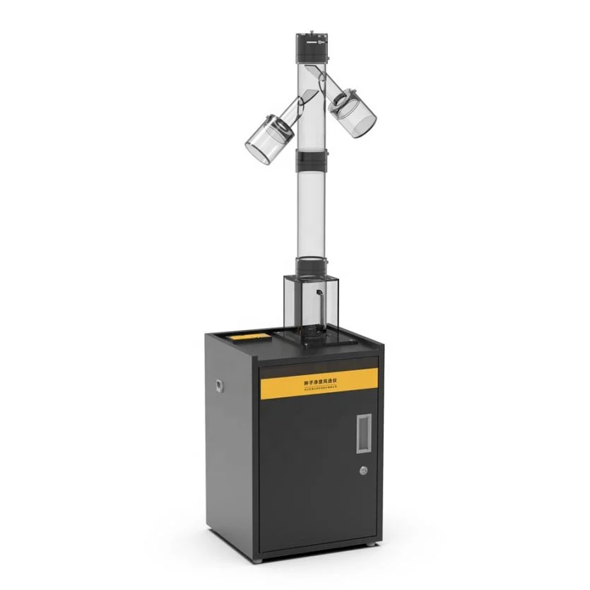 

Seed air Aspirator Cleaner Machine Vegetable and Flowers Seed Sorting Machine Vegetable Seed Blower