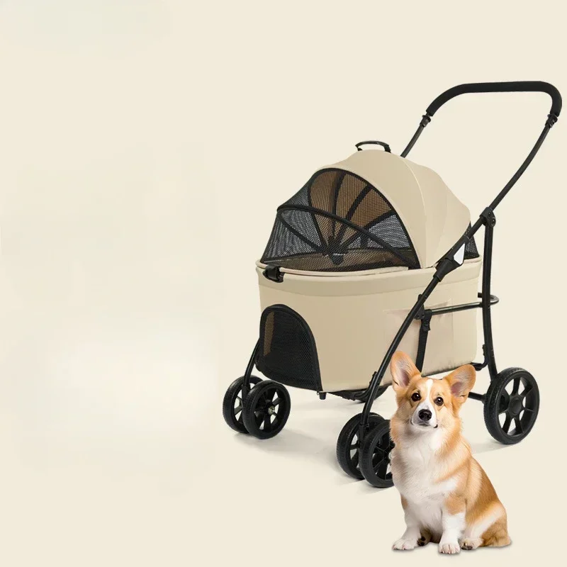 Separate Pet Cart Go Out Small and Medium Sized Dog Cat Dog Cart