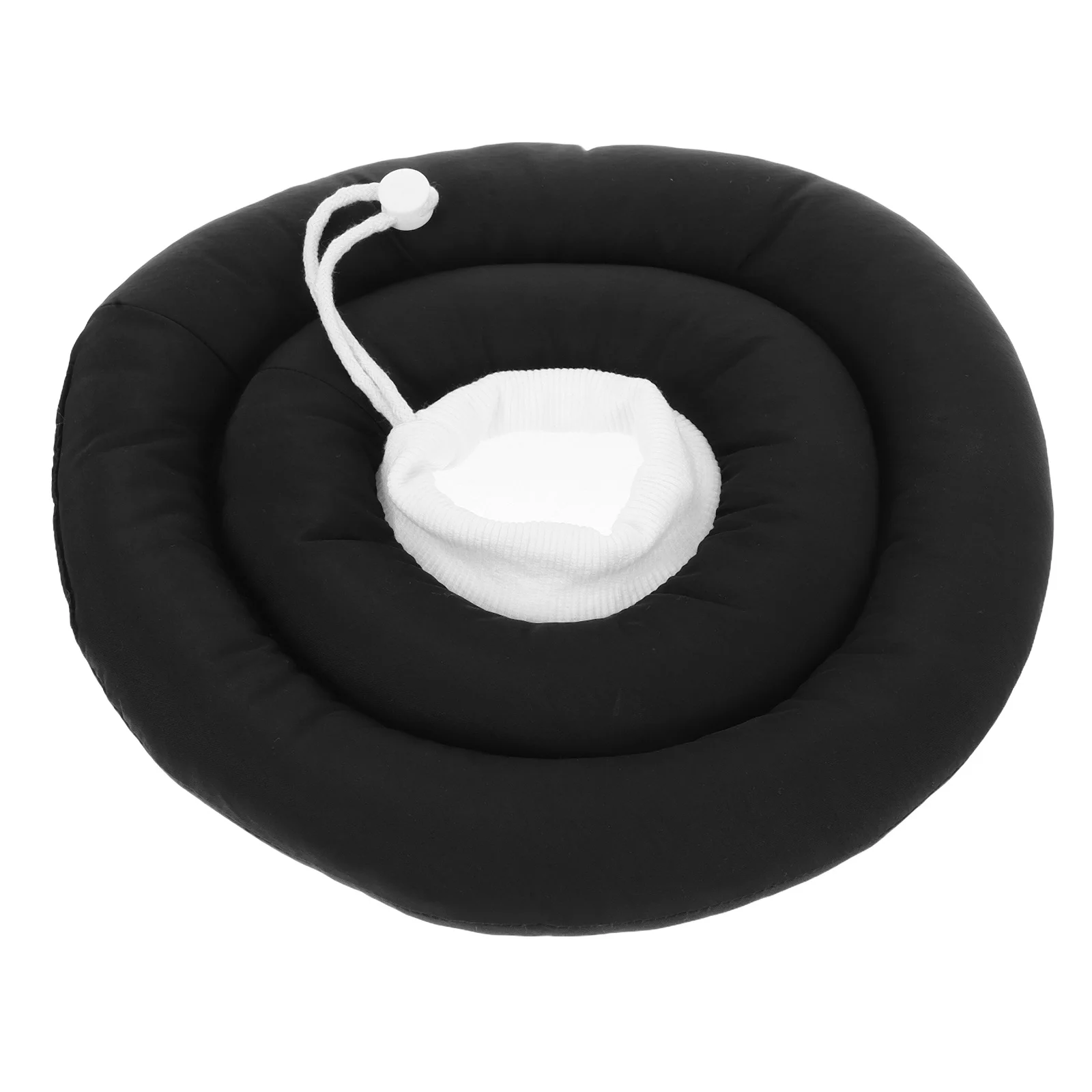 

Adjustable Pet Recovery Collar for Cats Dogs - Soft Breathable Elizabethan Neck Donut to Prevent Licking After Surgery - Dog