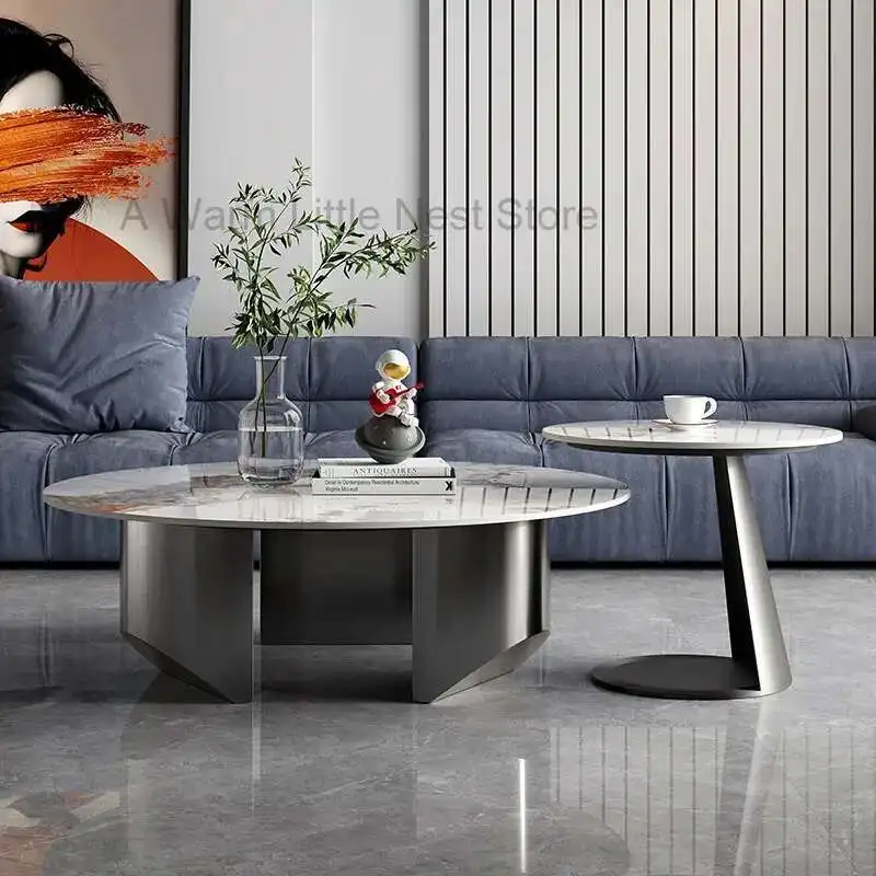 

Standing Unique Side Table Decoration Service Dinner Writing Center Aesthetic Coffee Table Clear Kaffee Tische Home Furniture