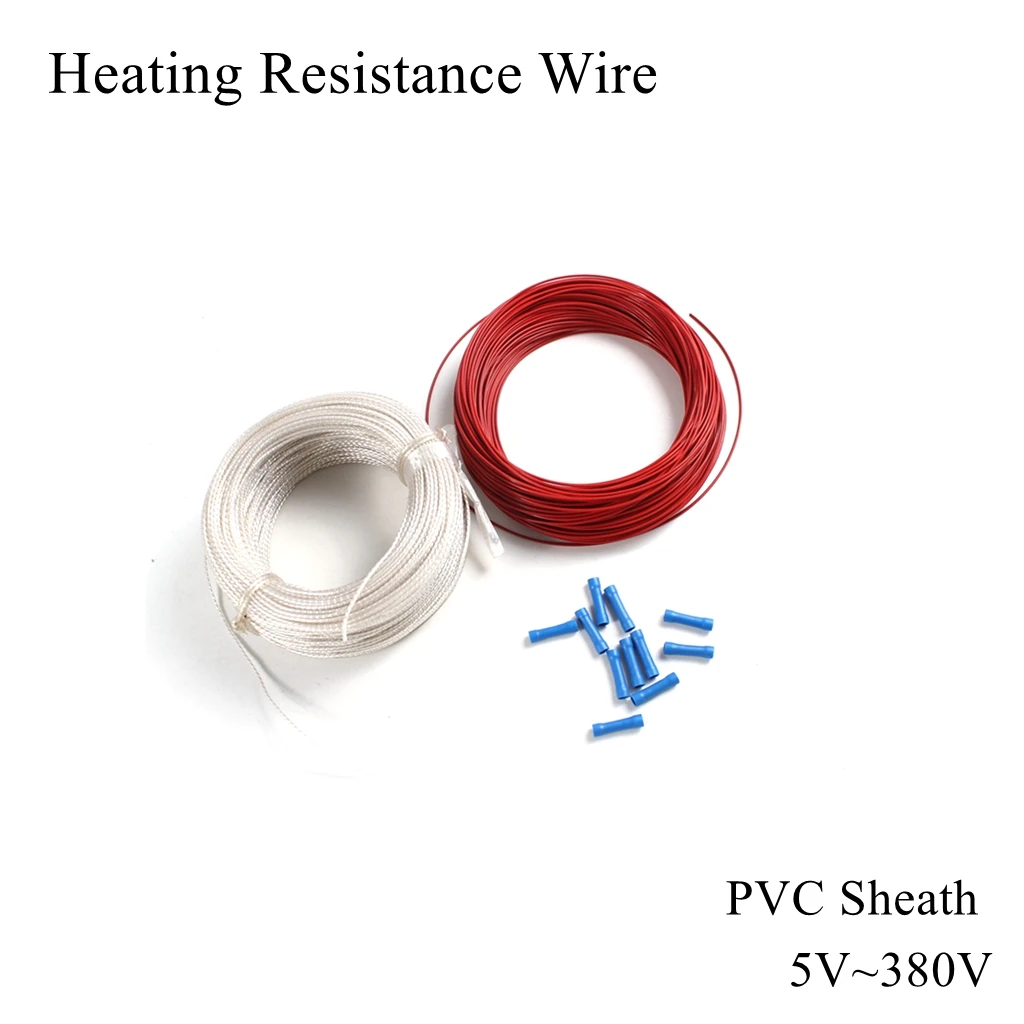 

5m PVC Sheathed Alloy Copper Heating Resistance Wire for Underfloor & Pipe Frost Protection Infrared Dry & Water Fire Prevention
