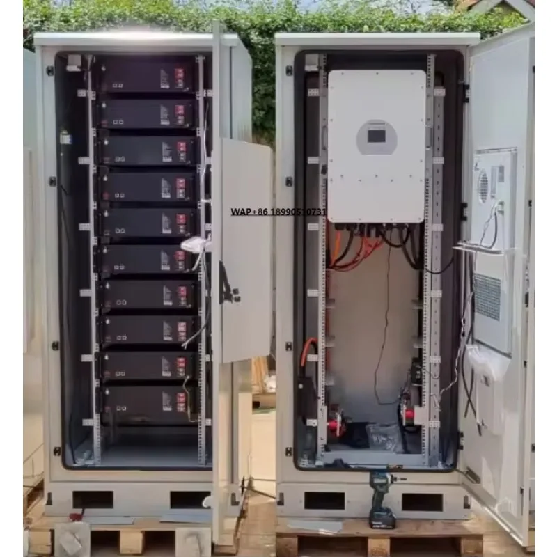 IP55 IP65 42U 40U Waterproof 19 Inch Rack Outdoor Telecom Battery Cabinet Enclosure With Air Conditioner